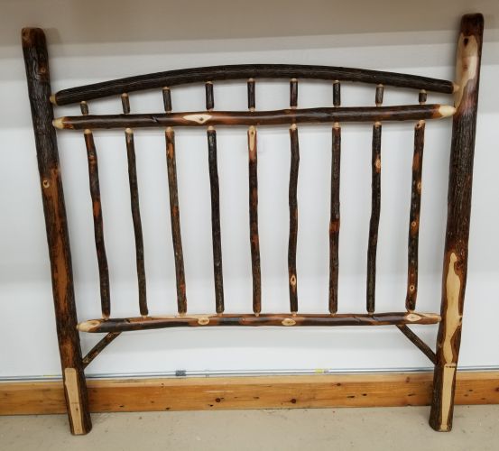 Rustic Hickory Stick Full Headboard Only