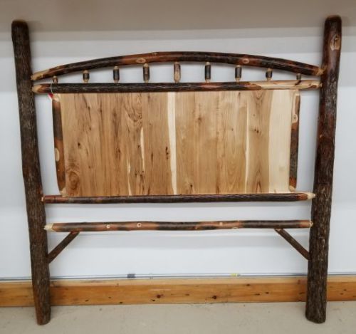Rustic Hickory Queen Panel Headboard Only