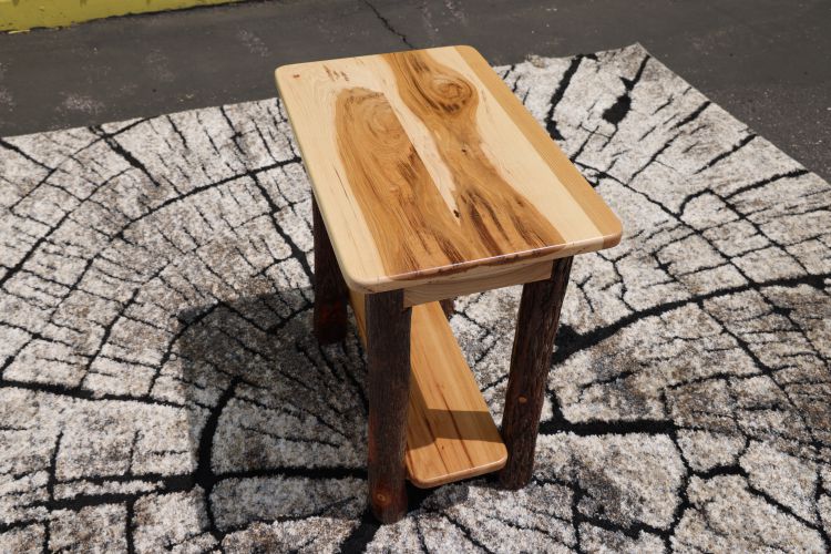 Hickory Chairside Table