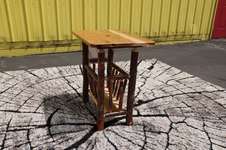 Hickory Chairside w/ Magazine Rack