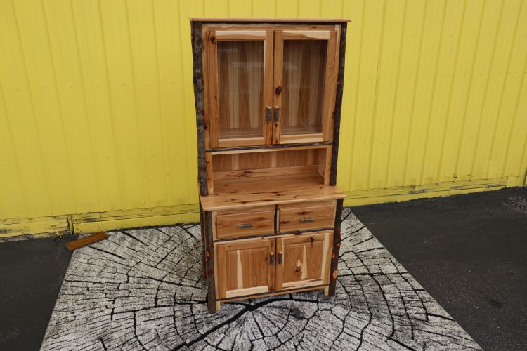 Hickory Two Door Hutch