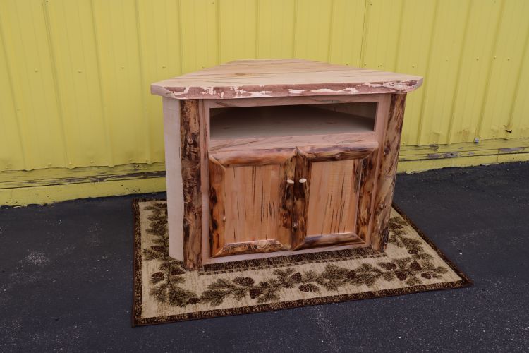 Aspen Corner Entertainment Stand